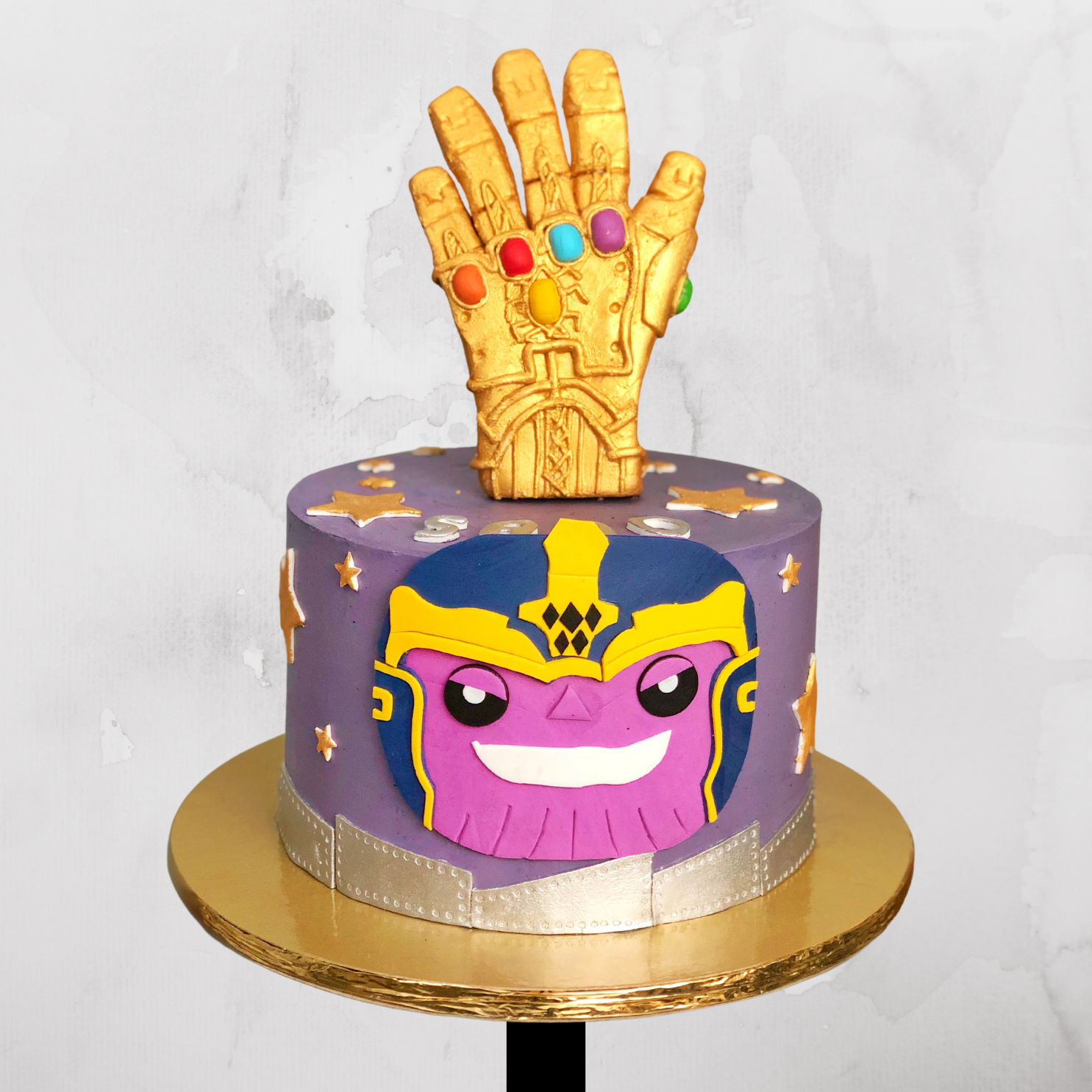 Infinity Snap Thanos Cake